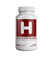 HEMORRHOID Formula Blend of Horse Chestnut and Micronized Diosmin - 1 Month Supply - Supports normal Hemorrhoidal Vein function in patients with Hemorrhoids, Bleeding, Itching, Burning, and Pain