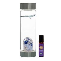 VitaJuwel GemWater Bottle ViA - Balance w/Free Organic Lavender Essential Oil