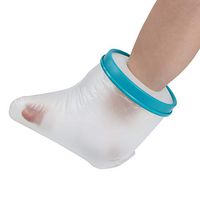 MonMed Waterproof Cast Protector - Cast Shower Cover, Waterproof Cast Cover Leg Shower Boot, Foot Cast Cover for Adult