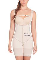 Fajas Colombianas Extra-Strength Compression Mid-Thigh Bodysuit | Wide Straps Slimming Girdle