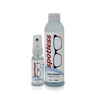 Spotless Lens Cleaner Spray - 1 oz Cleaning Spray & 6 oz Refill Bottle | Safe to Clean Coated Lenses and Blue Light Blocker Eyeglasses (Pack of 1)