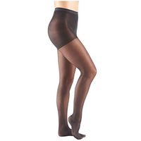 Women's Support Plus Mild 8-15 mm/Hg Compression Pantyhose - Black - Queen