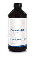 Biotics Research Aqueous Multi-Plus™ – Easy-to-Take Liquid Multi-Vitamin/Mineral, Full-Spectrum Vitamin and Mineral Formula, Great-Tasting, Kid-Friendly 16 Fl Oz