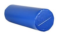 CanDo 31-2015S Positioning Roll, Foam with Vinyl Cover, Soft, 36" x 12" Diameter, Royal Blue