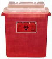Bemis Sharps Medical Waste Needle Disposal Container Multi-Use - 2 Gallons