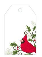 Cardinal Gift Note Cards with Envelopes and Gold Seal -25pack Set