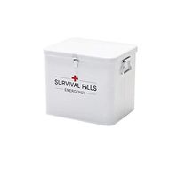 ZLZ- Medicine Box Household Medicine Box Medicine Outpatient First Aid Medical Box Storage Box Simple (Color : White)