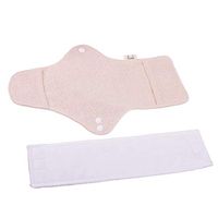 SUPVOX 2pcs Washable Menstrual Pad Reusable Heavy Flow Sanitary Napkins Menstrual Period Panty Liners for Women Ladies (280mm,Insert includedï¼‰