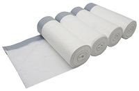 Gereen Small Trash Bag, 0.8-1.2 Gallon Drawstring Trash Bag Garbage Bag Trash Can Liner,Extra Strong 120 Counts for Home,Office,Car (White, 0.8-1.2 Gallon(120 Count))