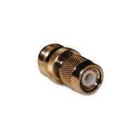 Amphenol Connex Adapter, N Type Jack To TNC Plug, Straight, PTFE Insulating Material, Brass Body, 50 Ohm Impedance, 11Hz Max Frequency
