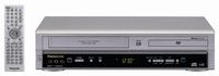 Remanufactured Panasonic PV-D734S Double Feature DVD/VCR Combination Deck, Silver