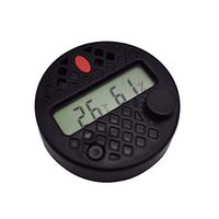 Round Digital Hygrometer for Humidors, 10-Second Refresh Rate, Battery Included, 2% Humidity and 1% Temperature Accuracy for Cigar Humidors