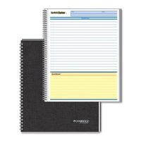 MEAD Business Notebook, Quick Notes, 96 Page, 8-1/2 x 11 Inches, Black (MEA06072)