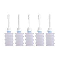 Healifty Disposable Enema Douche Applicator Portable Irrigator Inflammatory Syringe Cleaning Tool for Women 180ml