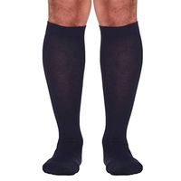 Made in The USA - Medical Compression Socks for Men, Firm Graduated Support Socks 20-30mmHg - Closed Toe - 1 Pair - Absolute Support, SKU: A104NV3 (Navy, Large) – Helps with Poor Circulation, Edema