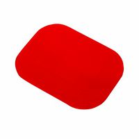 DycemPads & Activity Pads, Rectangle - Textured, Red, 10" x 14" x 1/8"