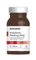McKesson Performance Plus Iodoform Packing Strip 2"X5Yards Sterile Latex Free - Model 61-59445
