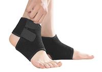 Plantar Fasciitis Socks with Arch Support for boy & Girl - Best 24.5/7 Compression Foot Sleeve for Aching Feet & Heel Pain Relief Holds Shape & Better Than a Night Splint-One Pair (Black, Small)