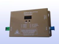 PacSatSales CATV Fiber Mini Transmitter - 10mW FTTX - Wall Mounted - 1310nm - Commercial Quality