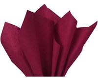 Flexicore Packaging® | Gift Wrap Tissue Paper | Size: 15"x20" | 100 Sheet | Acid Free Bulk | (Cranberry, 100 Sheets)