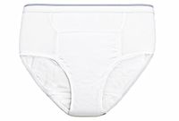 Comfort Finds Mens Reusable Cool Dry Incontinence Adult Briefs – Adult Diaper Alternative – Natural Real Fit Cotton Underwear - Peace of Mind Protection You Can Depend On (Single Pack, 2X Large)