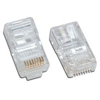 100 B & A Computer Cat 5e RJ-45 Plugs