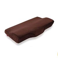 Melo-bell Bedding Pillows Comfortable Butterfly Shaped Sleeping Pillow for Pain Relief Chin Supporting at Any Sleeping Posture with Zippered Washable Pillow Cover Slow Rebound Pillow