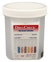 NxScan 71282 K2/Spice Flat-panel Multi-Panel Drug Testing Cup (Box of 25)