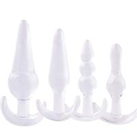 Oolong White Four Pieces Set of Pull B-EADS Ȁmâl Plúg for Men for Women