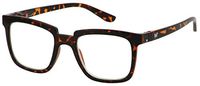 Bunny Eyez Bunny Wearable, Tilt-able, Flip-able Women's Reading Glasses (Tiger Tortoise, 2.50)