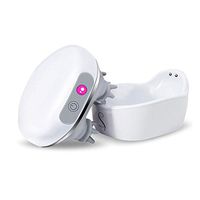 Electric Chest Massager Chest Vacuum Massage Silica Gel 3 Modes 2 Speed One-Click Operation Life Waterproof USB Charging Bust Lift Up Machine Suitable for Chest Back Head Legs Buttocks