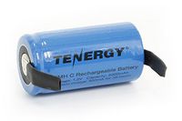 Tenergy C 5000mAh NiMH Flat Top Rechargeable Battery (with TABS)