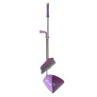 Kylin Express Durable Removable Broom and Dustpan Standing Upright Grips Sweep Set with Long Handle, C12