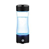LOVEPET Portable 3-Minute Hydrogen-Rich Water Bottle Rechargeable High Concentration Hydrogen Water Generator Glass Bottle Anti-Aging Anti-Oxidation Kettle 400ml