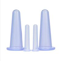 YouCY Silicone Cupping Face Set Silicone Facial Cupping Therapy Set Eye And Face Vacuum Massage Cup Kit Facial Cupping Set,Blue