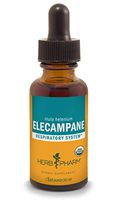 Herb Pharm Certified Organic Elecampane Liquid Extract for Respiratory System Support - 1 Ounce