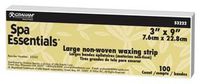 Graham Medical 53222 Spa Essentials Nonwoven Pellon Waxing Strip, 3" Width, 9" Length, White (Pack of 2400)