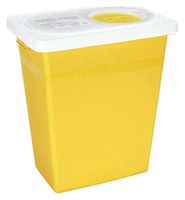 Chemo/Sharps Container, 12 Gal., Sliding