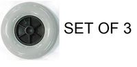 Nova Rollator Wheel for 4300/4900 - Set of 3 - (fits Newer"JN" ser # Models.JN4900rddh0001 and After))