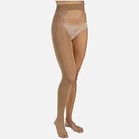 Medical LegWear, Relief 30-40 mmHg, Chap Style, Open Toe, Beige, Small, Right Leg