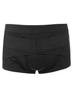 Lauftex Hernia Truss Underwear for Men (Black, S/Hips 36.2-37.8 inch)