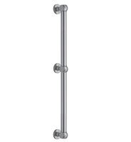 Jaclo G70-48-PB Smooth Transitional Grab Bar with Midpost 48, Polished Brass