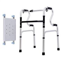 Folding Walking aids Aluminum Alloy Material Water Resistant Walker for Elderly, Seniors, Handicap, Disabled max Bearing Weight 180kg(400 lbs)