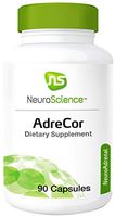 NeuroScience AdreCor - Adrenal Energy Support Complex with Rhodiola and Histidine to Help Reduce Fatigue and Stress (90 Capsules)