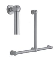 Jaclo T70-32H-24W-MBK 32" x 24" Luxury Inverted T Grab Bars, Matte Black