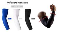 LeeHome Arm Supports,UV Sun Protection Arm Sleeves for Youth & Adult,Arm Guards Elbow Brace for Basketball/Football/Golf/Cycling/Running. (3 Pair) (Three Colors, Medium)
