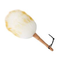 NingNing Feather duster, household microfiber duster, car dust duster clean hair, duster clean fine and soft, good dust removal effect cleaning Dusting Tools (Color : White)