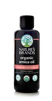 Organic Arnica Carrier Oil by Herbal Choice Mari (6.8 Fl Oz Glass Bottle) - No Toxic Synthetic Chemicals