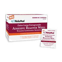 ZA30050XL - ReliaMed Extra-Large Adhesive Remover Wipe 4 x 4-3/4