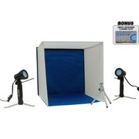 Portable Lighting Studio Ideal For Jewlery, Electronics, Collectables And More For The Canon EOS Rebel T2i (550D) Digital SLR Camera